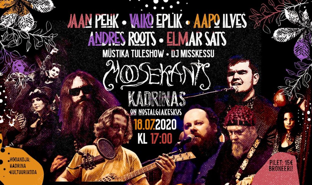 Moosekants plakat 18.07.2020